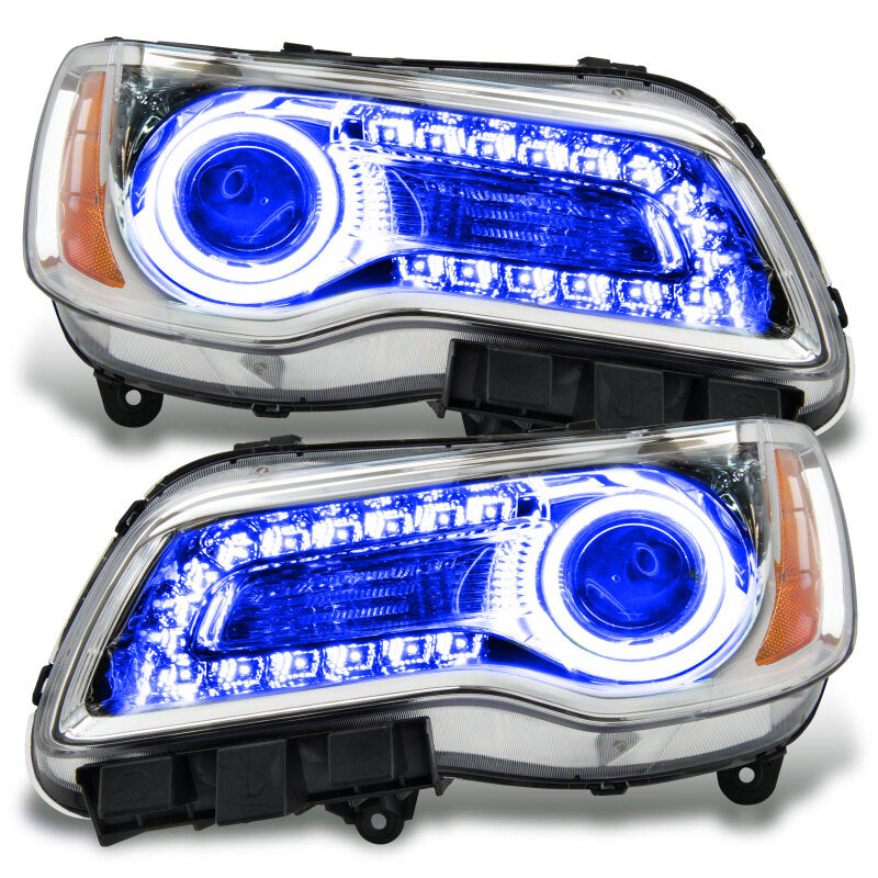 ORACLE Lighting Oracle 11-14 Chrysler 300C SMD HL - Chrome - NON HID - ColorSHIFT DRL - ColorSHIFT