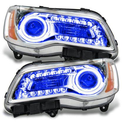 ORACLE Lighting Oracle 11-14 Chrysler 300C SMD HL - Chrome - NON HID - ColorSHIFT DRL - ColorSHIFT