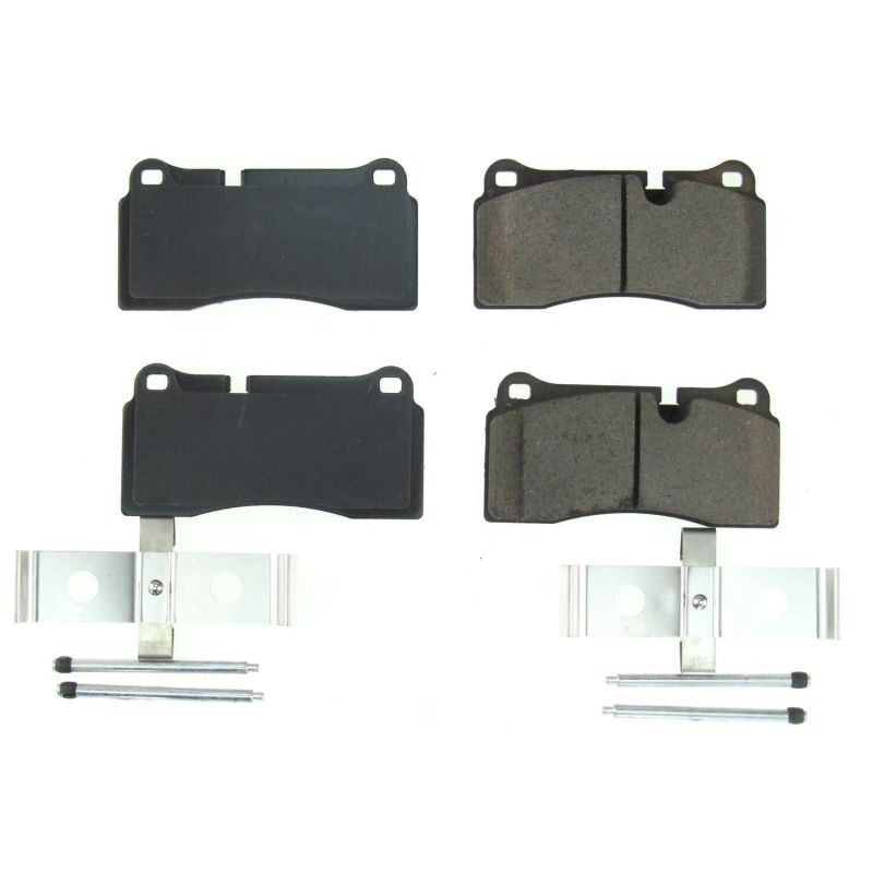PowerStop Power Stop 08-12 Audi R8 Rear Z17 Evolution Ceramic Brake Pads w/Hardware