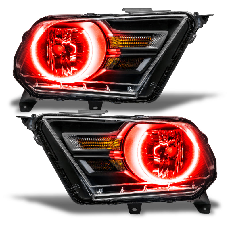 ORACLE Lighting Oracle 10-14 Ford Mustang SMD HL (Non-HID) - Red
