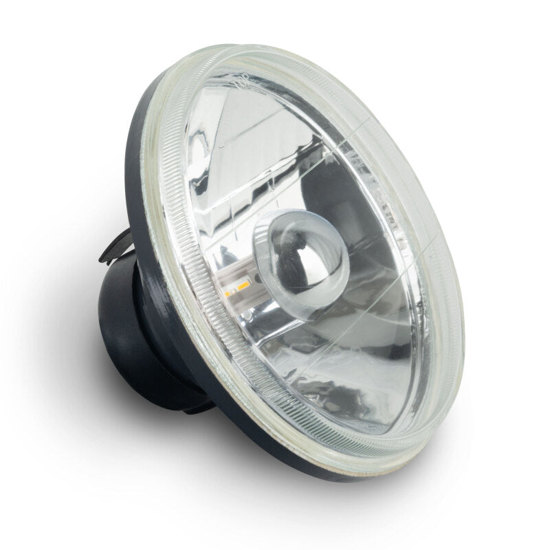 ORACLE Lighting Oracle 7in Sealed Beam Glass Lens Headlight  Non-Halo-Compatible with H4 LED Bulbs