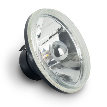 ORACLE Lighting Oracle 7in Sealed Beam Glass Lens Headlight  Non-Halo-Compatible with H4 LED Bulbs