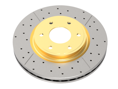 DBA 12-16 Audi A4 Front Drilled & Slotted Street Series Rotor