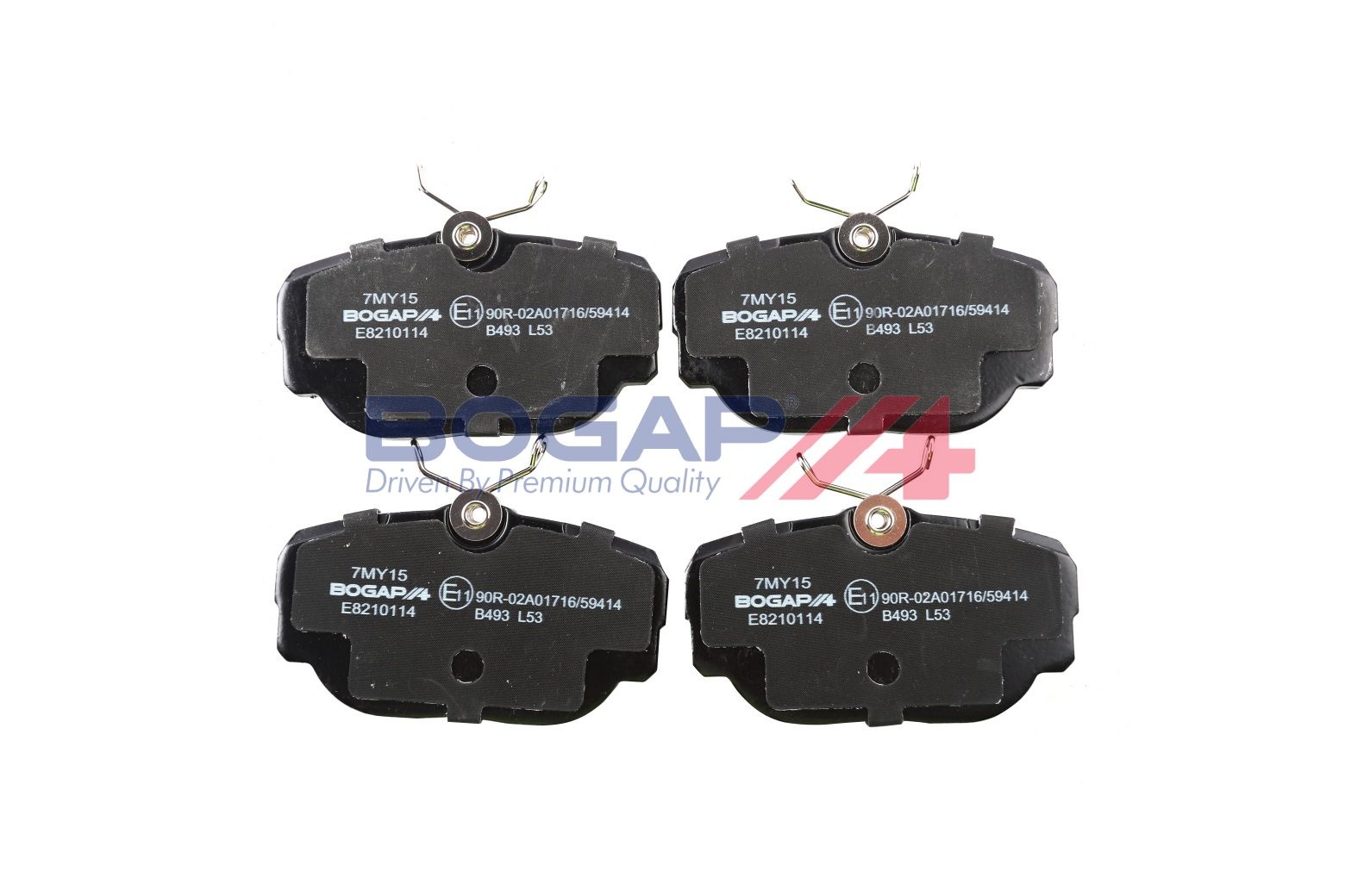 BOGAP E8210114 Brake Pad Set, Disc Brake