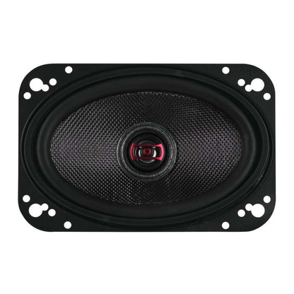 DS18 4x6in 60 Watts RMS 3 ohm 2-Way Coaxial Speakers And Component System w/ Fiberglass Cone