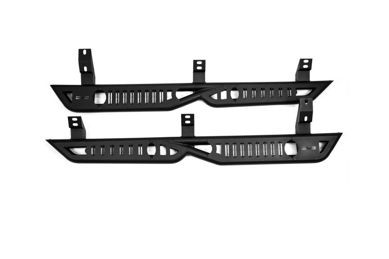 DV8 Offroad DV8 2025+ Toyota 4Runner OE Plus Side Steps - Micro-Texture Black