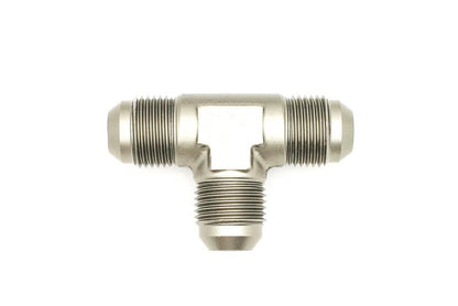 DeatschWerks 8AN Male Flare + 8AN Male Flare To 8AN Male Flare Tee Fitting