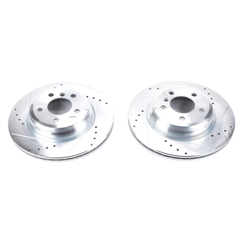 PowerStop Power Stop 2016 BMW 328i Rear Evolution Drilled & Slotted Rotors - Pair