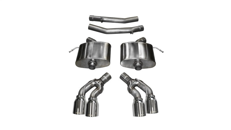 CORSA Performance Corsa 2016-2019 Cadillac CTS V 6.2L V8 2.75in Polished Xtreme Axle-Back Exhaust