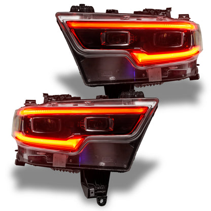 ORACLE Lighting Oracle 19-21 RAM 1500 Headlight DRL Kit Projector LED - RGBW+A w/ Simple Controller