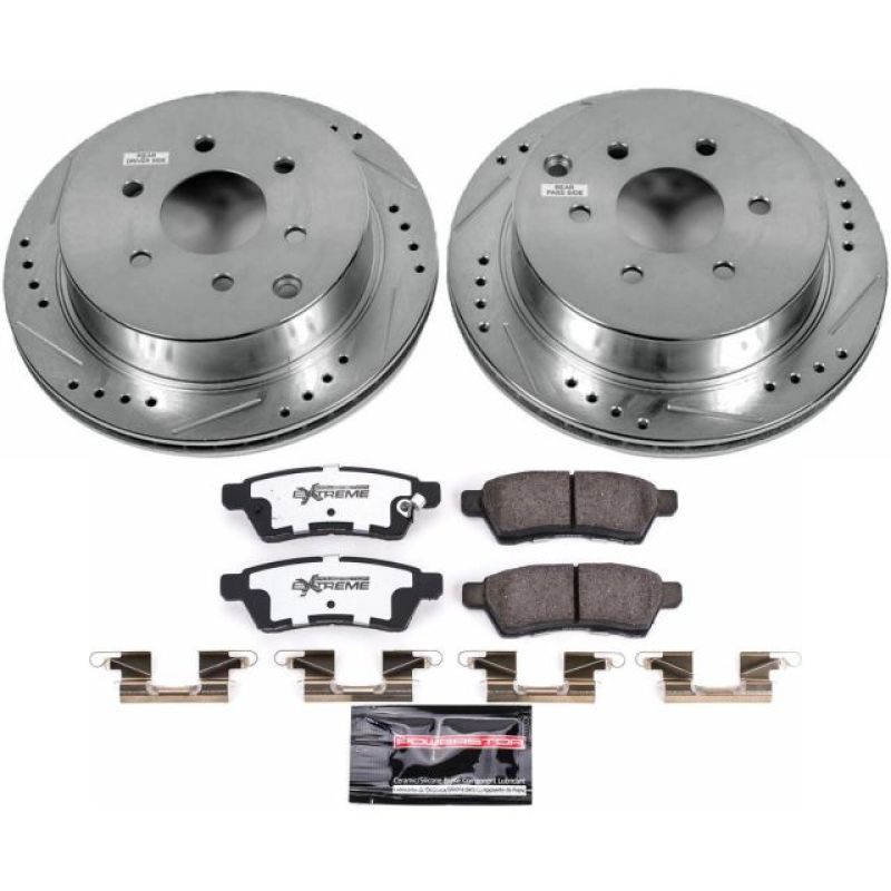 PowerStop Power Stop 05-18 Nissan Frontier Rear Z36 Truck & Tow Brake Kit