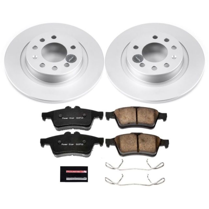 PowerStop Power Stop 06-09 Pontiac Solstice Rear Z17 Evolution Geomet Coated Brake Kit