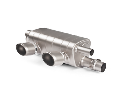 Akrapovic Akrapovic 16-17 Porsche 911 Carrera S/4/4S/GTS (991.2) Slip-On Line (Titanium) w/ Titanium Tips