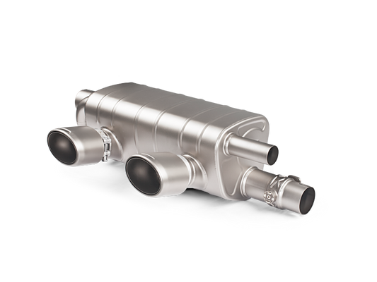 Akrapovic Akrapovic 16-17 Porsche 911 Carrera S/4/4S/GTS (991.2) Slip-On Line (Titanium) w/ Titanium Tips