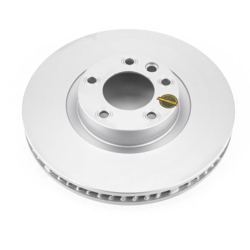 PowerStop Power Stop 11-18 Porsche Cayenne Front Left Evolution High Carbon Geomet Coated Rotor
