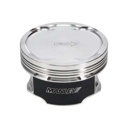 Manley Performance Manley 03-07 Nissan 350Z/Maxima 81.4mm Stroker 96.50mm +1.0mm Bore 8.5:1 Dish Piston Set w/ Rings