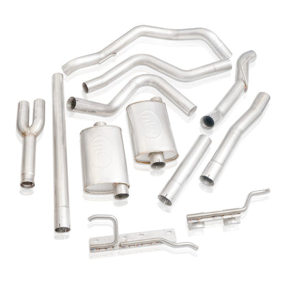 Stainless Works 2019+ Chevrolet Silverado 5.3L 3in Legend Catback Y-Pipe (Use Factory Tips)