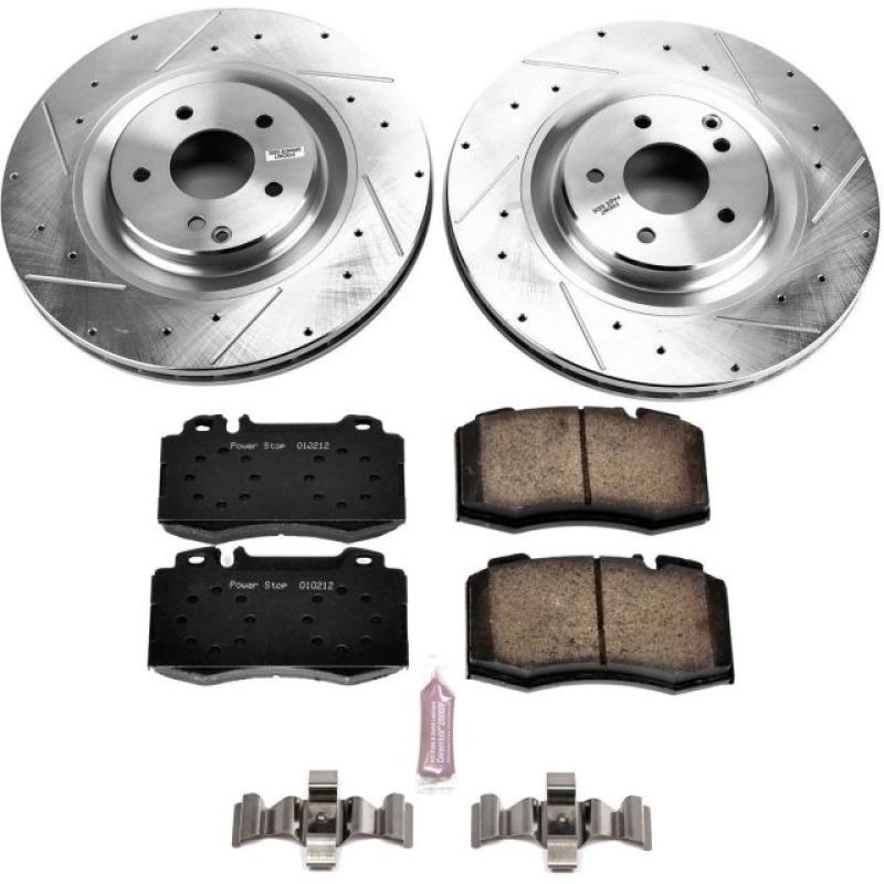 PowerStop Power Stop 03-06 Mercedes-Benz CLK500 Front Z23 Evolution Sport Brake Kit
