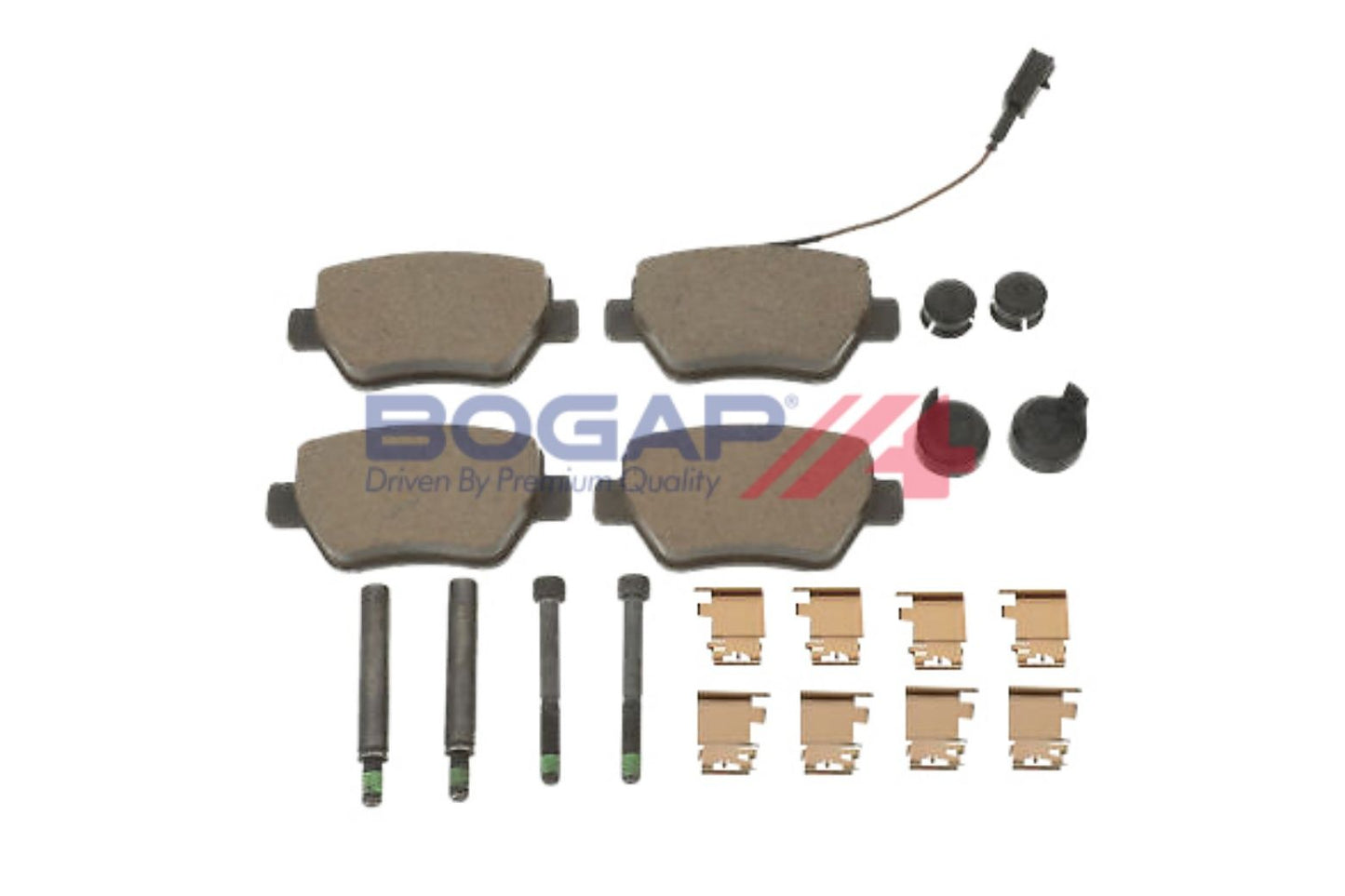 BOGAP W8210109 Brake Pad Set, Disc Brake