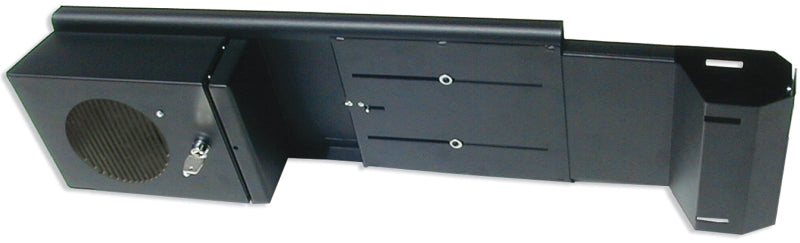 Tuffy Products Tuffy Overhead Console- Single Compartment Black
