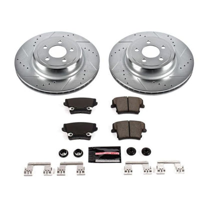 PowerStop Power Stop 06-14 Dodge Charger Rear Z23 Evolution Sport Brake Kit