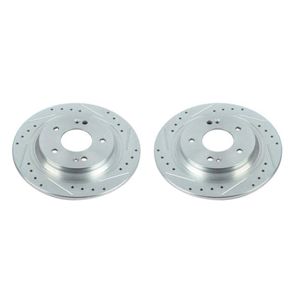 PowerStop Power Stop 18-20 Hyundai Kona Rear Evolution Drilled & Slotted Rotors - Pair