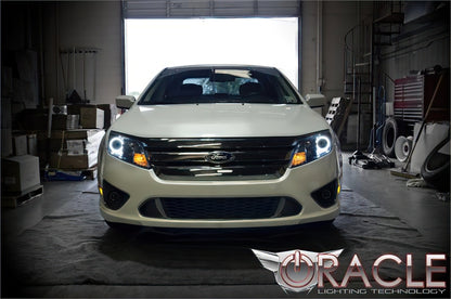 ORACLE Lighting Oracle 10-11 Ford Fusion LED Headlight Halo Kit - Green