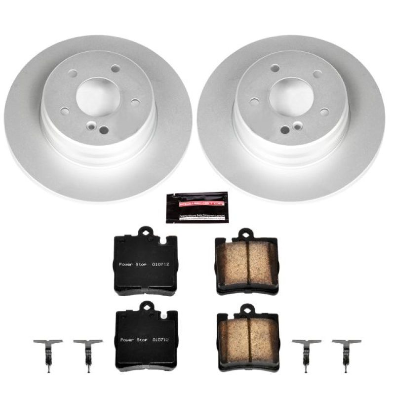 PowerStop Power Stop 03-05 Mercedes-Benz C240 Rear Z23 Evolution Sport Coated Brake Kit