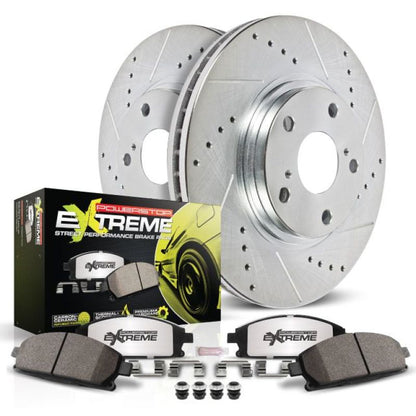PowerStop Power Stop 2004 Pontiac GTO Front Z26 Street Warrior Brake Kit
