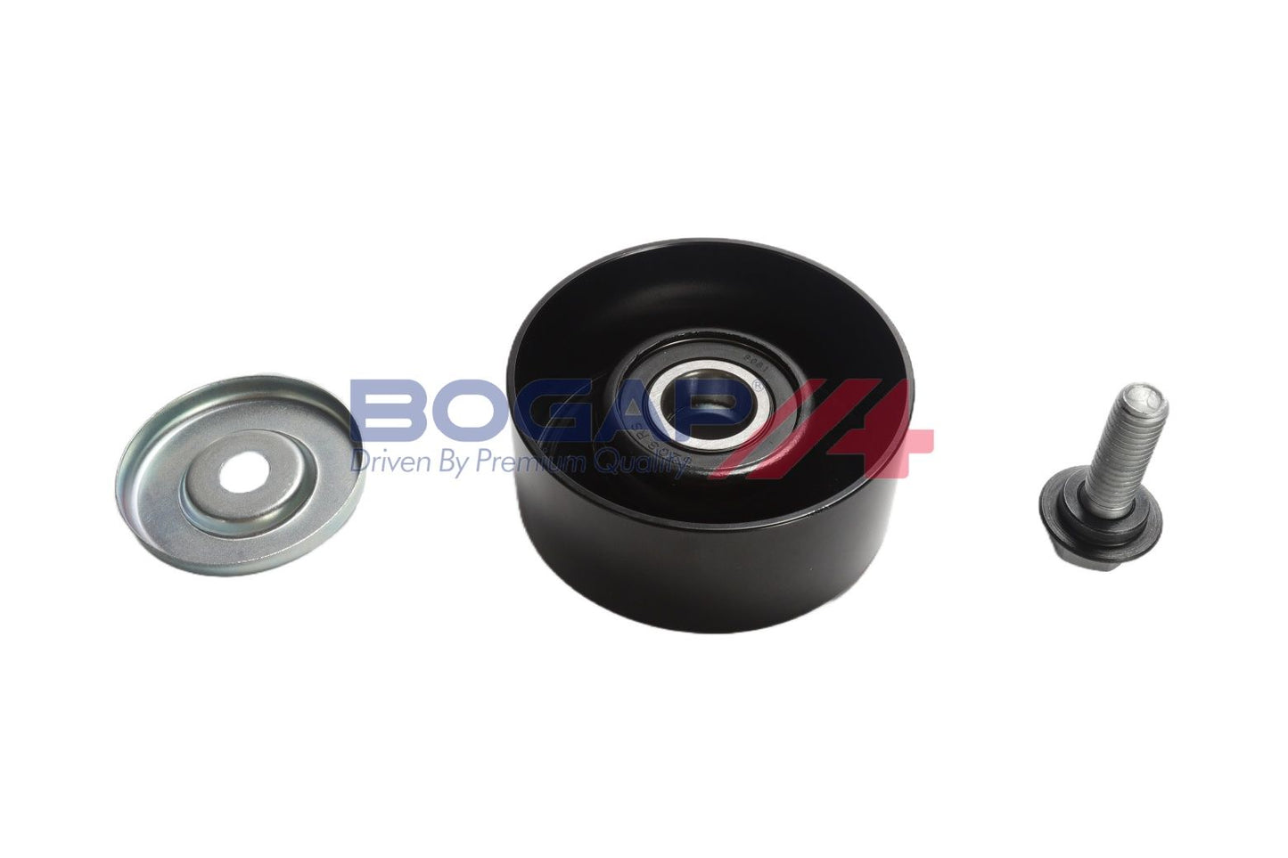 BOGAP N1320101 Deflection/Guide Pulley, V-Ribbed Belt