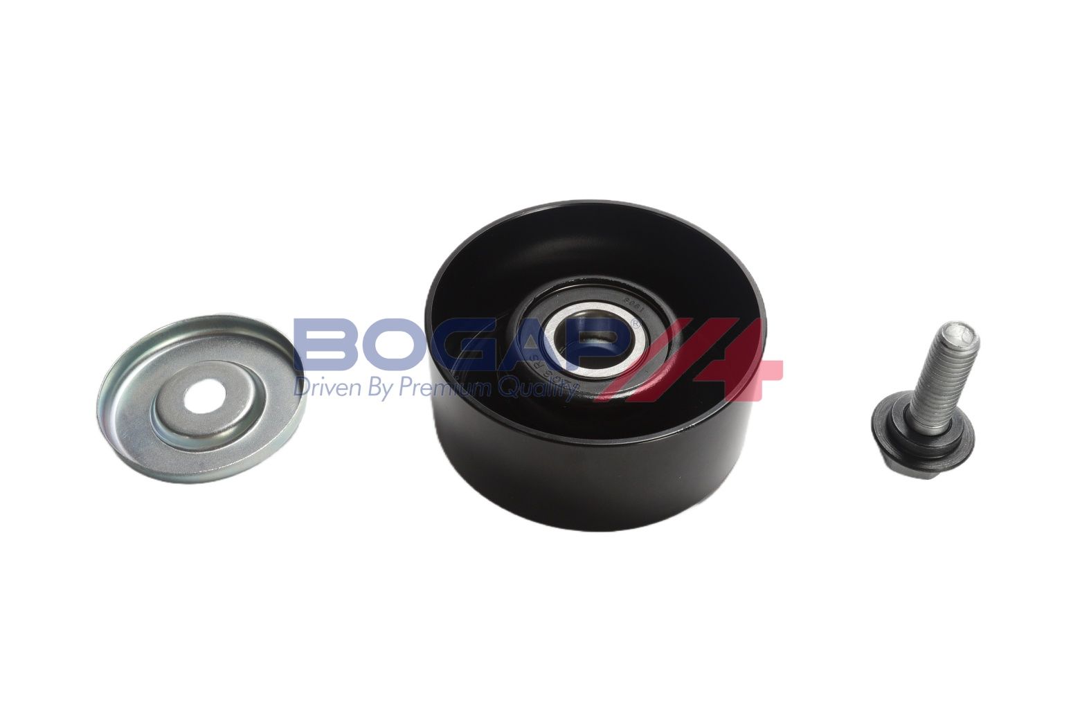 BOGAP N1320101 Deflection/Guide Pulley, V-Ribbed Belt