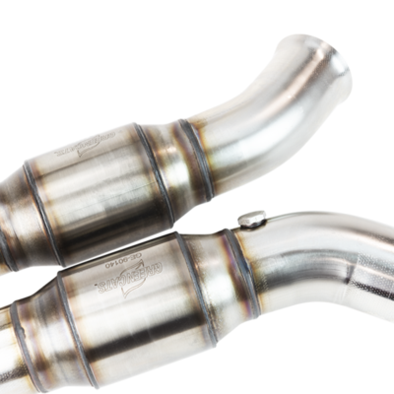 Kooks Headers Kooks 05-08 Chevy Corvette C6 LS2/LS3 6.0L/6.2L 3in x 2.5in GREEN Cat SS X-Pipe Kooks HDR Req