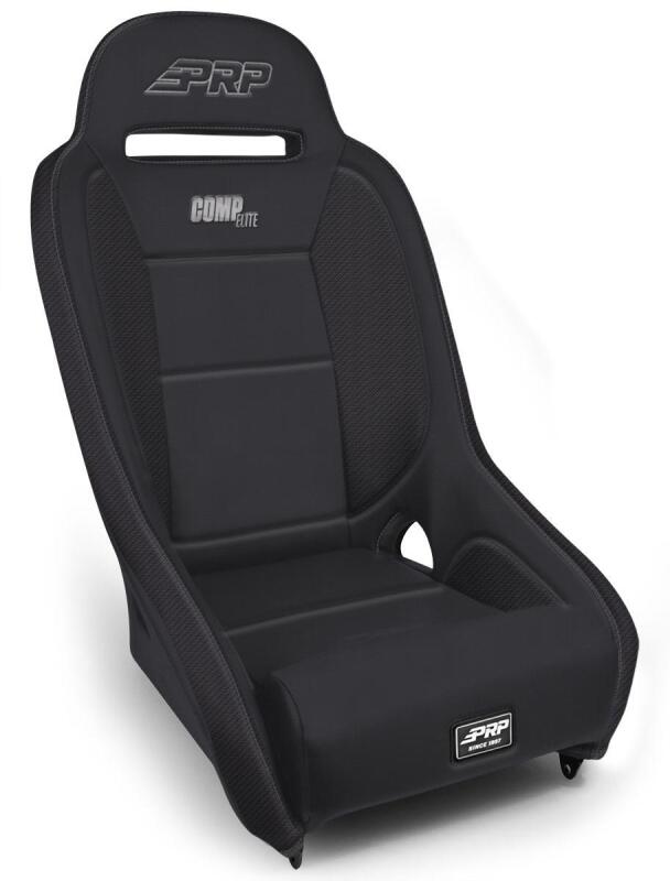 PRP Seats PRP Comp Elite Suspension Seat - Black Vinyl - Black