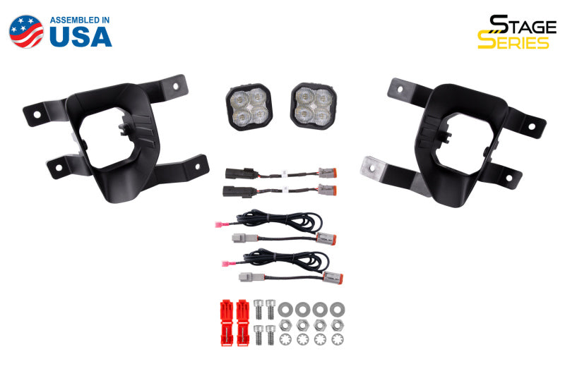 Diode Dynamics SS3 Sport Type SV1 Kit ABL - White SAE Fog