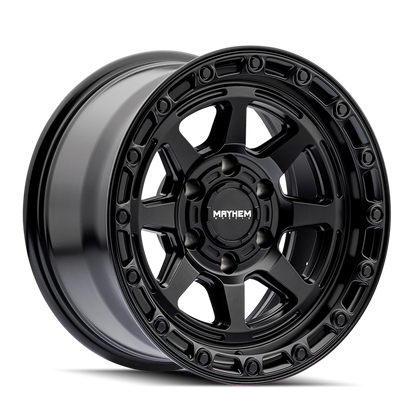 Mayhem 8306 Ridgeline 17x8.5 / 6x135 BP / -6mm Offset / 87.1mm Hub Satin Black Wheel