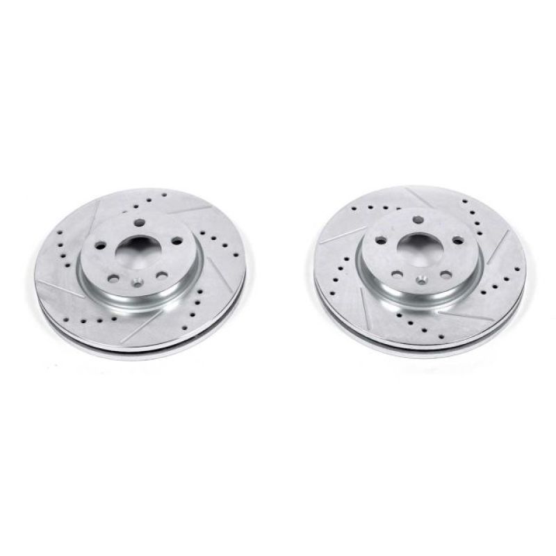 PowerStop Power Stop 17-19 Chevrolet Bolt EV Front Evolution Drilled & Slotted Rotors - Pair