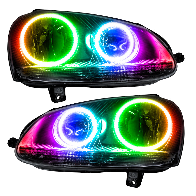 ORACLE Lighting Oracle 06-10 Volkswagen Jetta SMD HL - Chrome - ColorSHIFT w/ 2.0 Controller