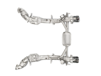 Akrapovic Akrapovic 16-17 Ferrari 488 GTB/488 Spyder Slip-On Line (Titanium) w/ Carbon Tips