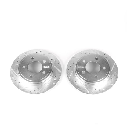 PowerStop Power Stop 99-04 Chrysler 300M Rear Evolution Drilled & Slotted Rotors - Pair