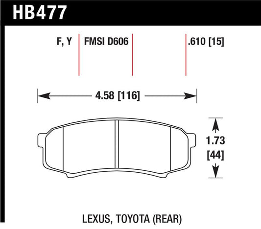 Hawk Performance Hawk HPS Street Brake Pads