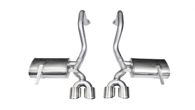 CORSA Performance Corsa 1997-2004 Chevrolet Corvette C5 Z06 5.7L V8 Polished Xtreme Axle-Back Exhaust