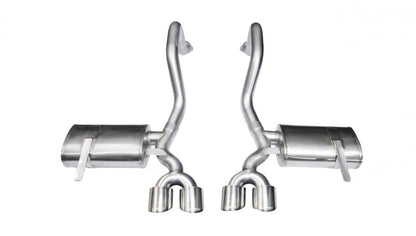 CORSA Performance Corsa 1997-2004 Chevrolet Corvette C5 Z06 5.7L V8 Polished Xtreme Axle-Back Exhaust