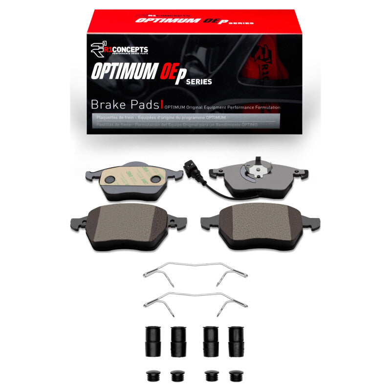 R1 Concepts R1 00-06 Audi TT Front Optimum OE Pads & Hardware Kit