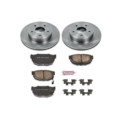 PowerStop Power Stop 86-89 Nissan 300ZX Rear Autospecialty Brake Kit
