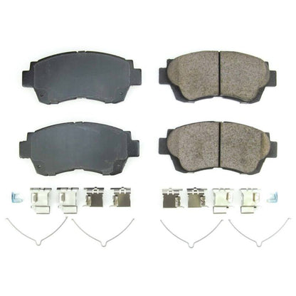PowerStop Power Stop 98-03 Toyota Sienna Front Z17 Evo Ceramic Brake Pads w/Hardware