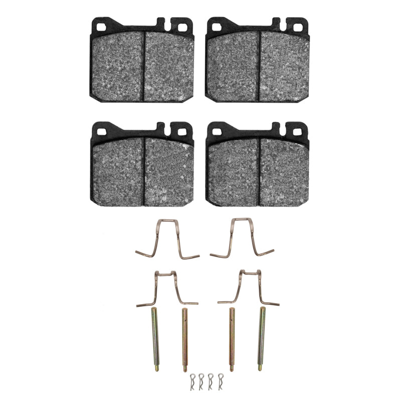 R1 Concepts R1 73-79 Mercedes-Benz 280SE Front Optimum OE Pads & Hardware Kit