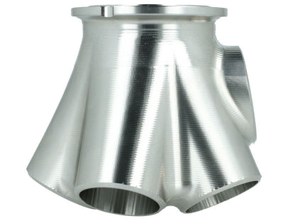 Turbozentrum 119311 5-Cyl. V-Band stainless steel collector for Garrett GTX / G25 / G30 - with 44mm Wastegate port