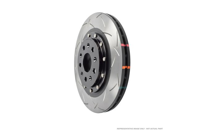 DBA Brakes DBA-52650BLKS10  5000 Series T3 Brake Rotor; Front