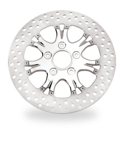 Performance Machine Disc/Carr 11.8 Heathen Front - Chrome