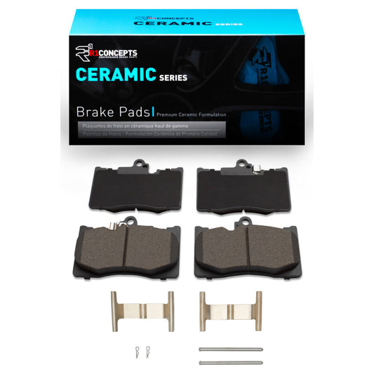 R1 Concepts R1 2006-2025 Lexus GS460 Front R1 Ceramic Pads & Hardware Kit
